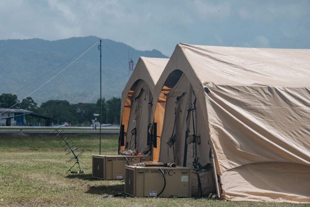 137th SOW Airmen build mobile forward operating sites during TW25