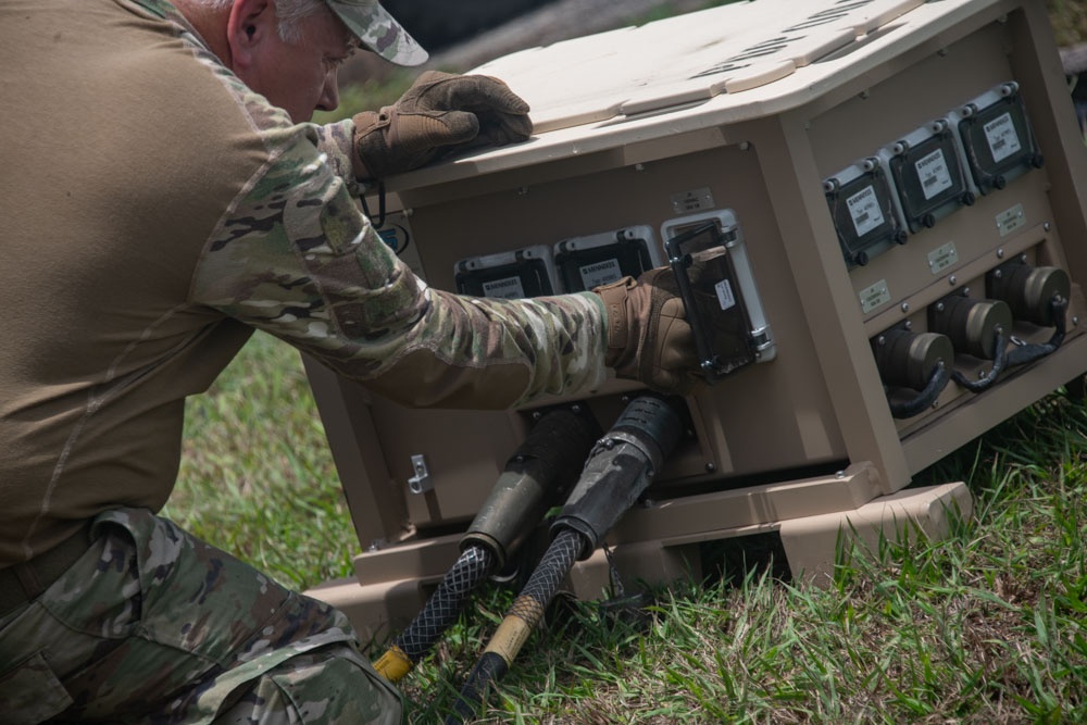 137th SOW Airmen build mobile forward operating sites during TW25