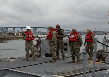 Amphibious Construction Battalion 1 Conduct Underway Training