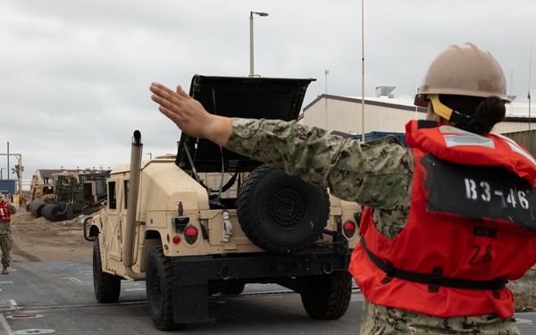 Amphibious Construction Battalion 1 Conduct Underway Training