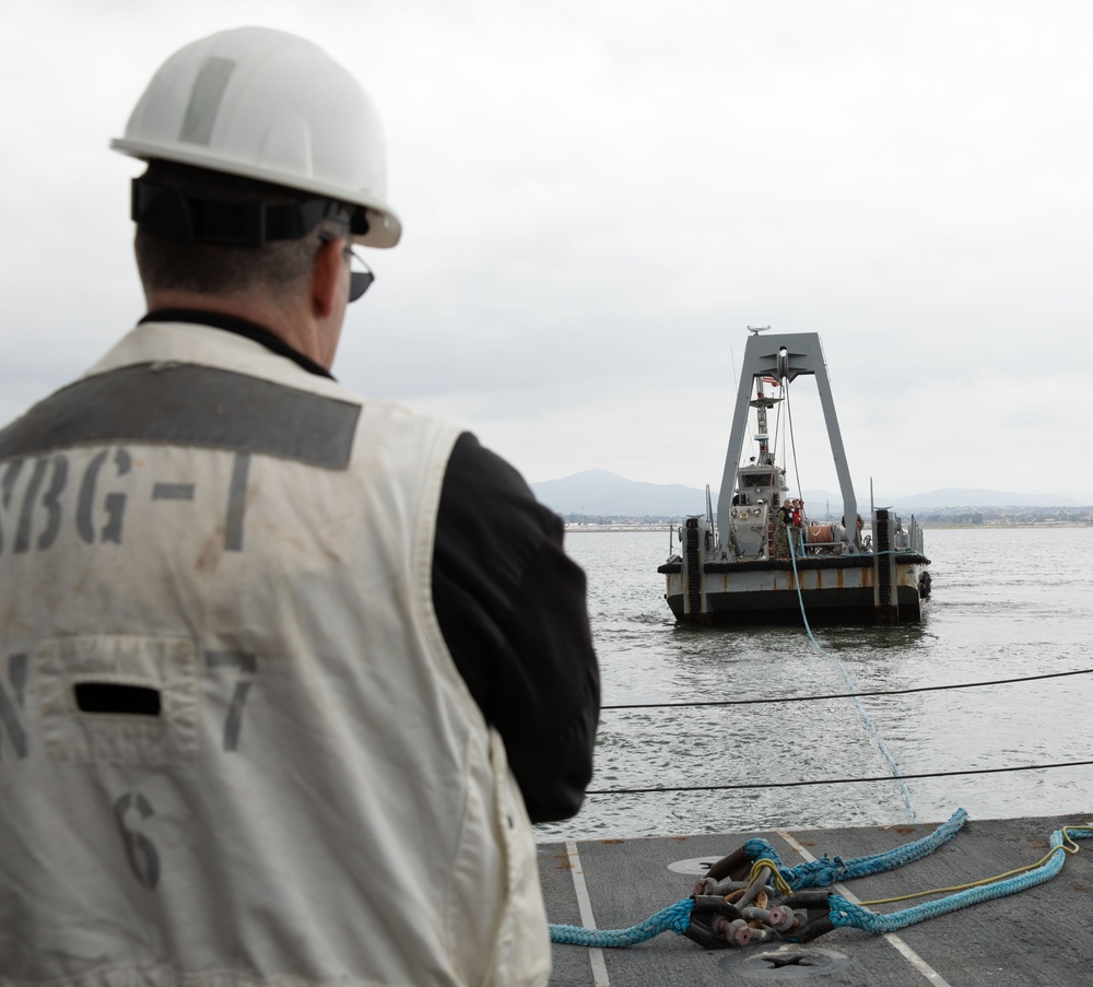 Amphibious Construction Battalion 1 Conduct Underway Training