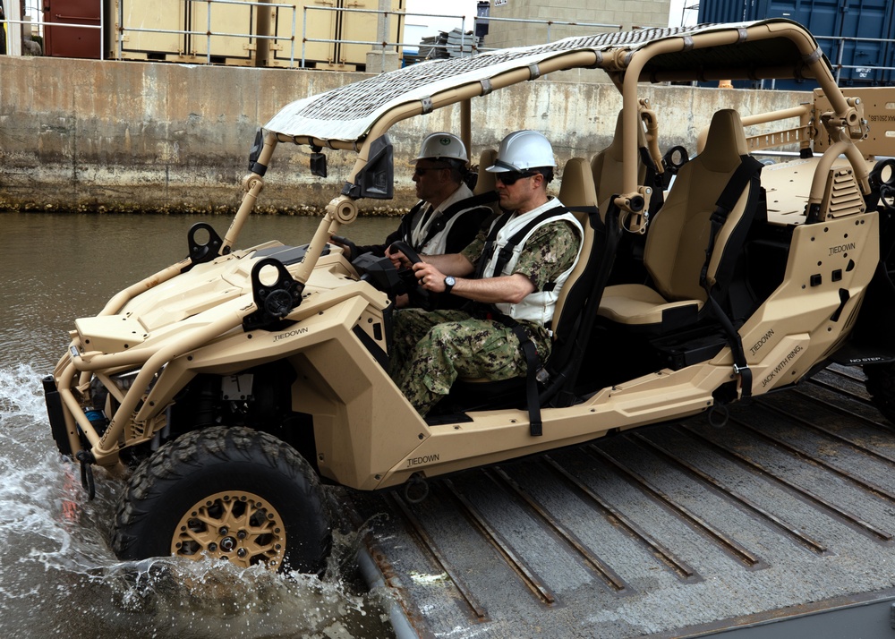 Amphibious Construction Battalion 1 (ACB-1) Conducts Underway Training
