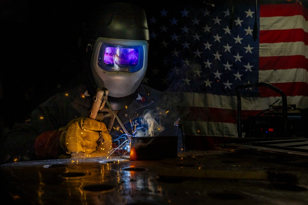 Daily Operations Aboard USS George H.W. Bush (CVN 77)