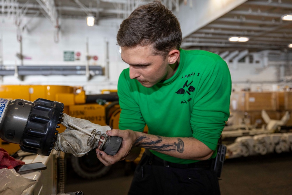 Daily Operations Aboard USS George H.W. Bush (CVN 77)