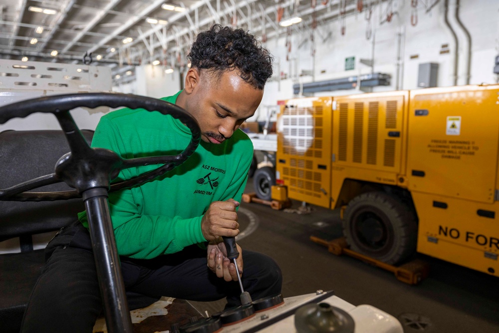 Daily Operations Aboard USS George H.W. Bush (CVN 77)