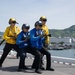 USS America (LHA 6) Conducts Flight Deck Firefighting Training