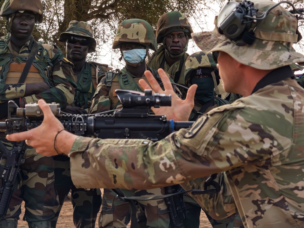 US, partner forces begin live-fire training in Senegal at African Lion 2025