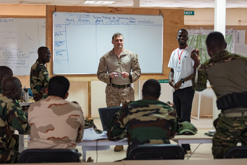 US, Senegal conduct joint planning course at African Lion 2025