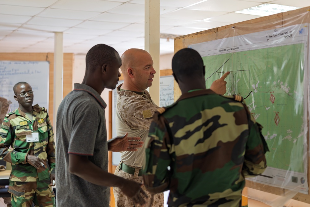 US, Senegal conduct joint planning course at African Lion 2025