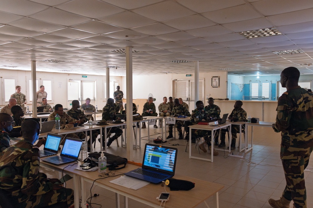 US, Senegal conduct joint planning course at African Lion 2025