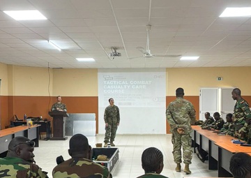 US, Senegalese medics train together during TCCC course at African Lion 2025