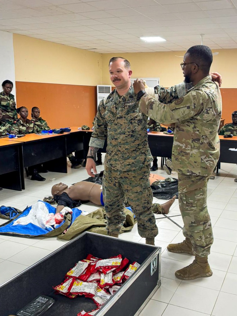 US Army medical team enhances multinational readiness with trauma training in Senegal