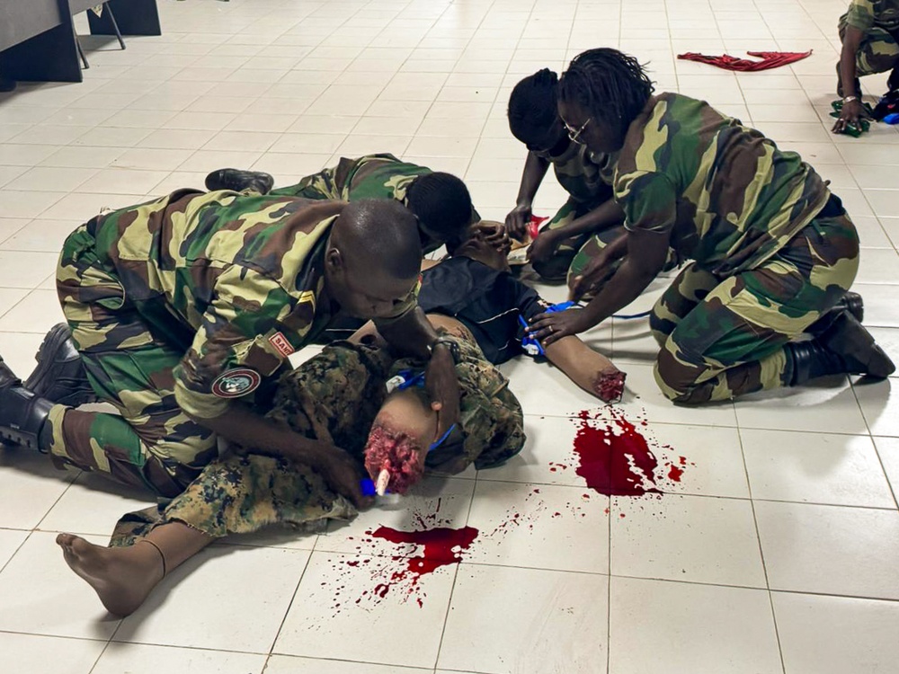US Army medical team enhances multinational readiness with trauma training in Senegal