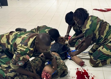 US Army medical team enhances multinational readiness with trauma training in Senegal