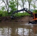 Hurricane Helene debris removal in the Cullasaja river