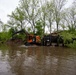 Hurricane Helene debris removal in the Cullasaja river