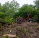Hurricane Helene debris removal in the Cullasaja river