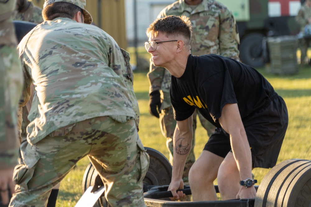 V Corps BSC 2025 Army Combat Fitness Test