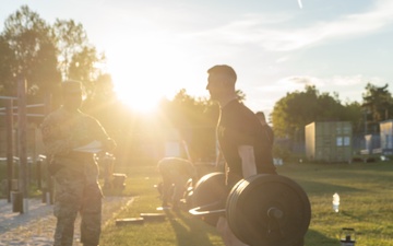 V Corps BSC 2025 Army Combat Fitness Test
