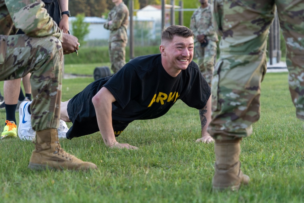 V Corps BSC 2025 Army Combat Fitness Test
