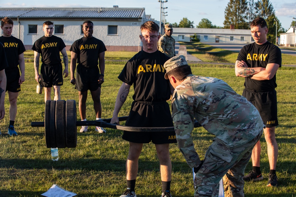 V Corps Best Squad Competition ACFT