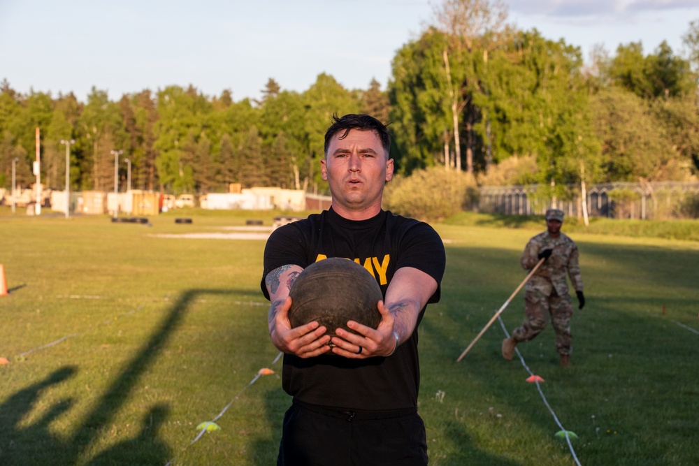V Corps Best Squad Competition ACFT