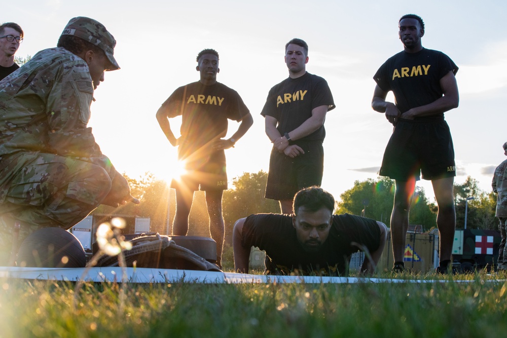 V Corps Best Squad Competition ACFT