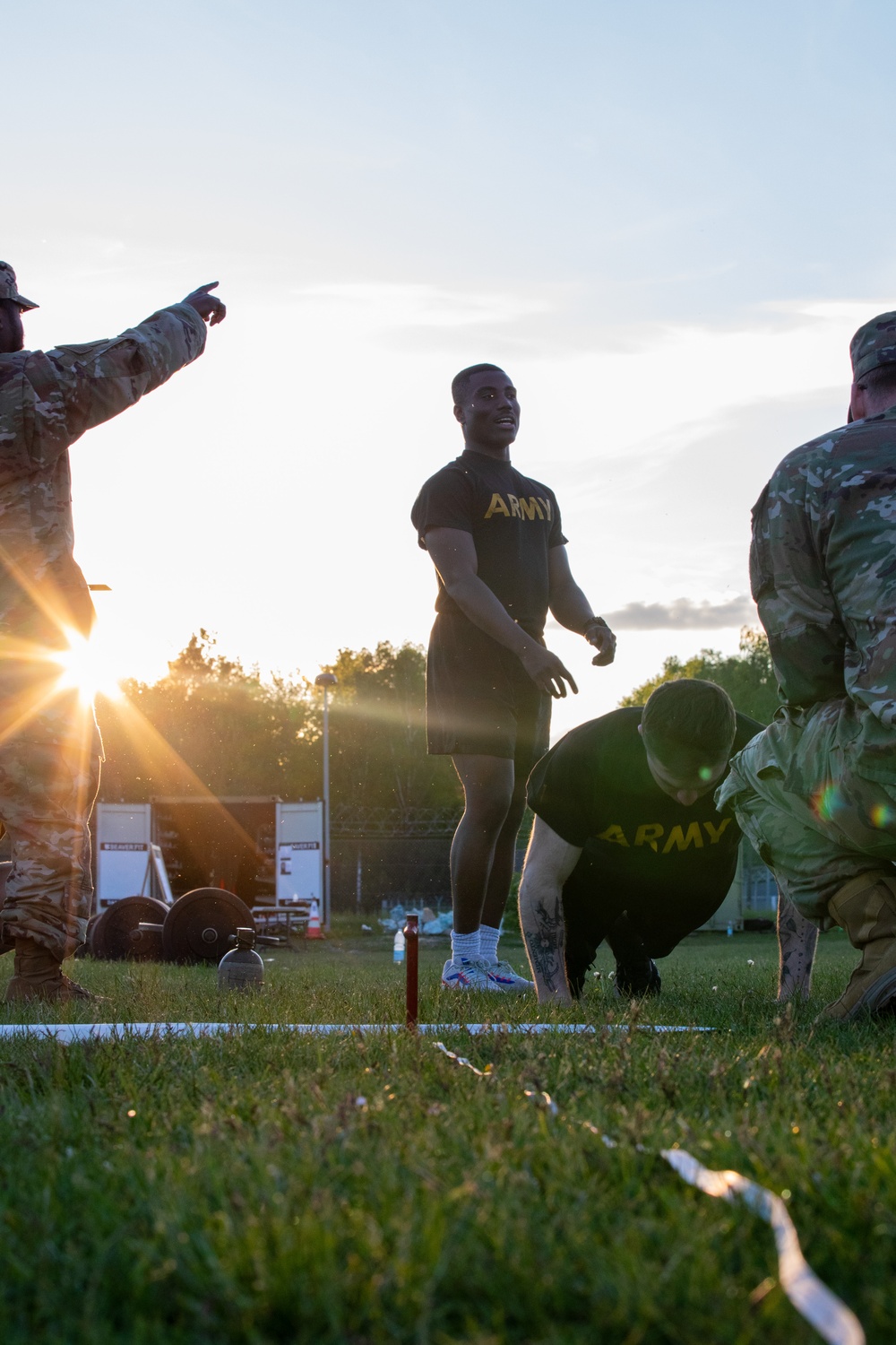 V Corps Best Squad Competition ACFT