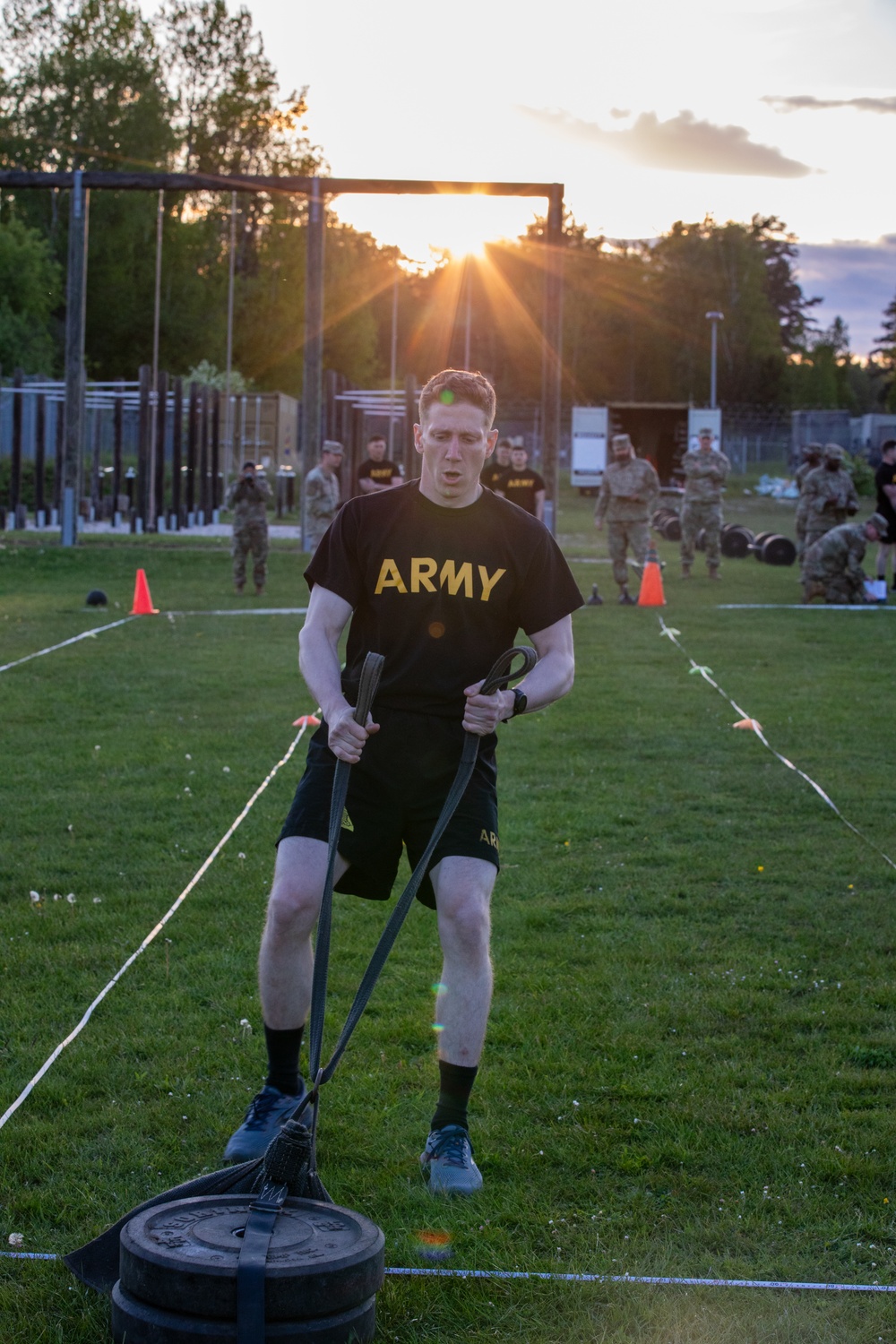 V Corps Best Squad Competition ACFT