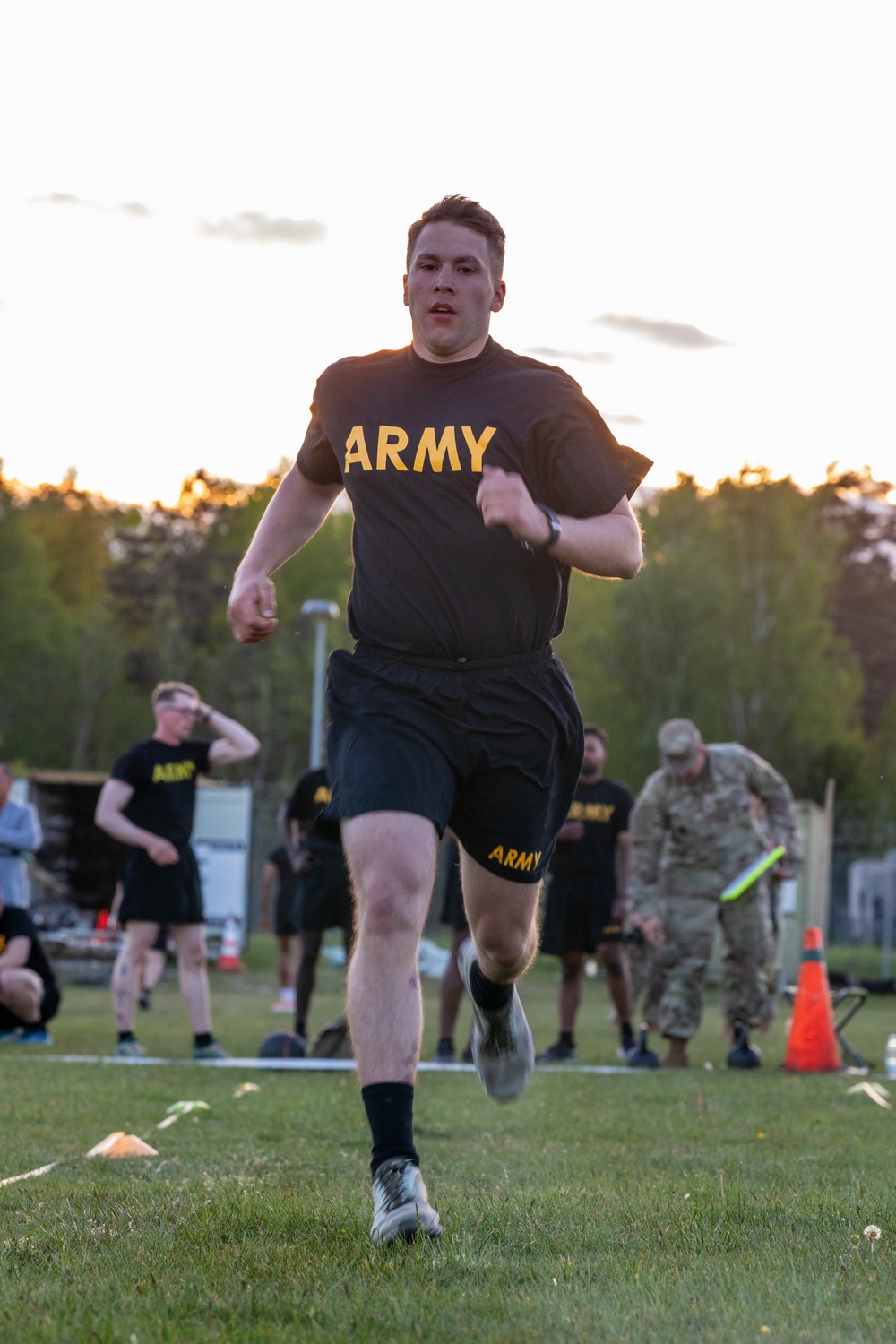 V Corps Best Squad Competition ACFT