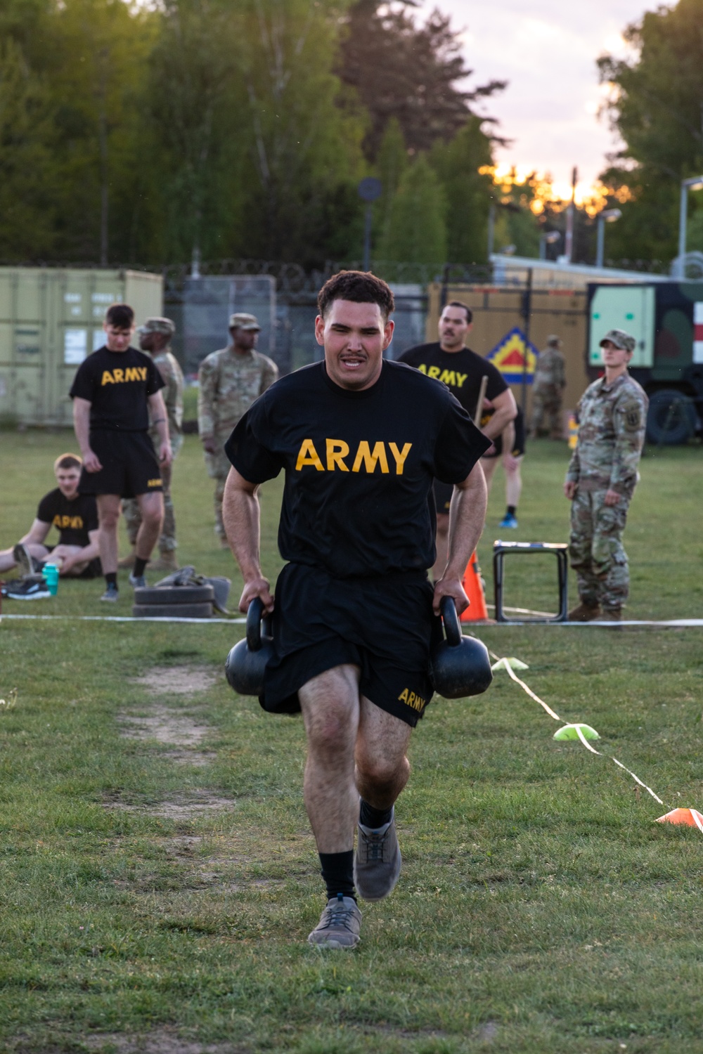 V Corps Best Squad Competition ACFT