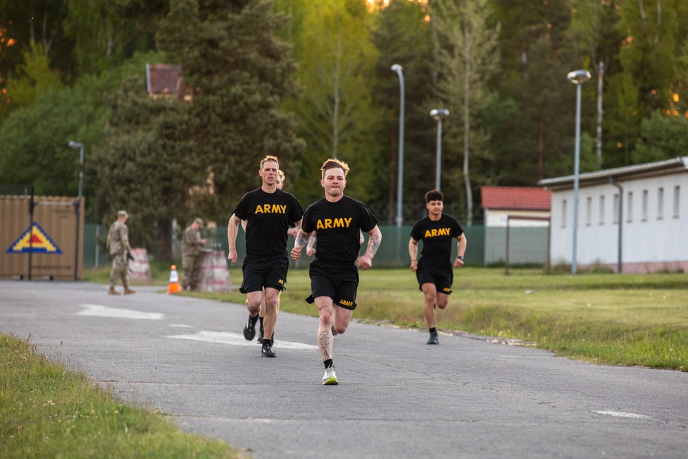 V Corps Best Squad Competition ACFT