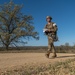 Sgt. Lee Kellogg heads to his next point