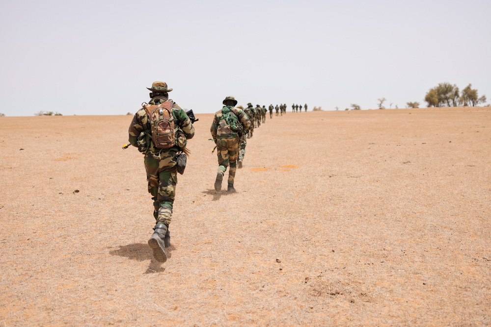 Senegal patrols train for combat readiness at AL25