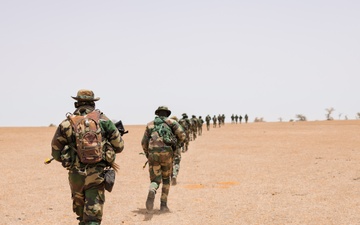 Senegal patrols train for combat readiness at AL25