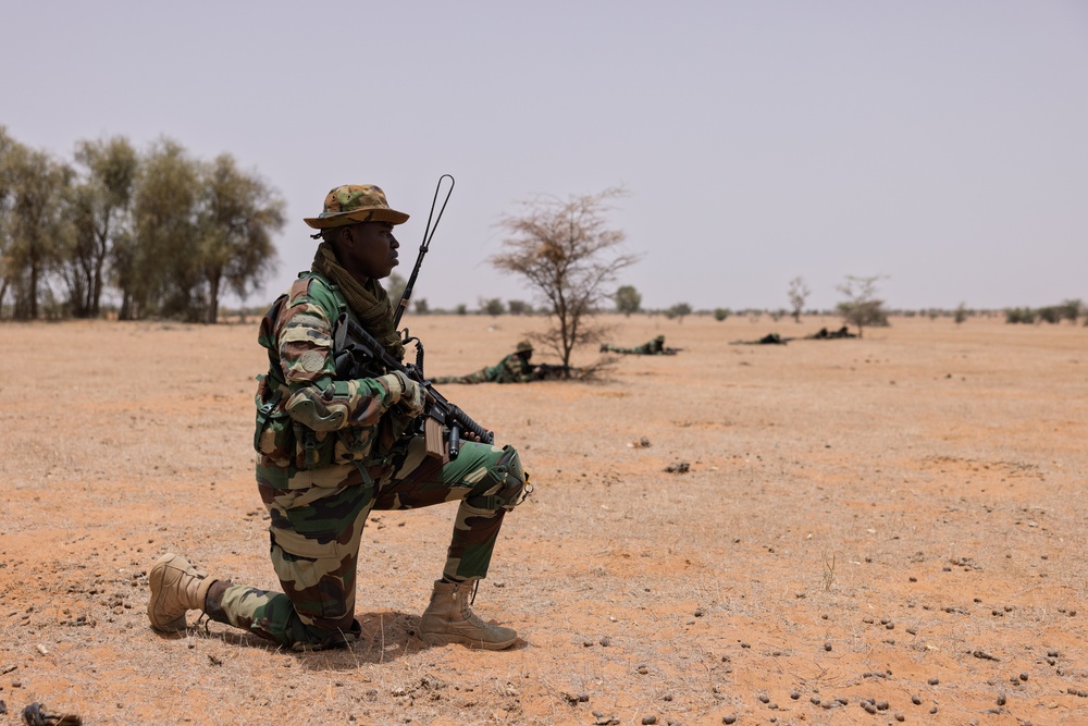 Senegal patrols train for combat readiness at AL25