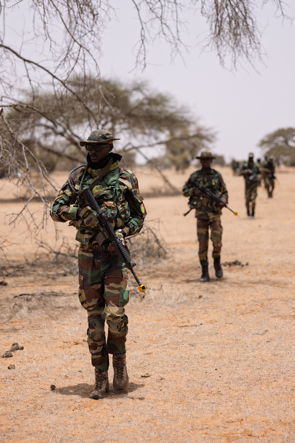 Senegal patrols train for combat readiness at AL25