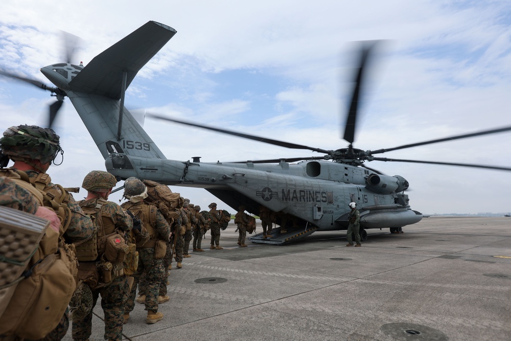 12th Marine Littoral Regiment tests deployment readiness on MCAS Futenma