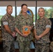 Camp Blaz senior leadership awards plaques to JRM and JTFM admirals