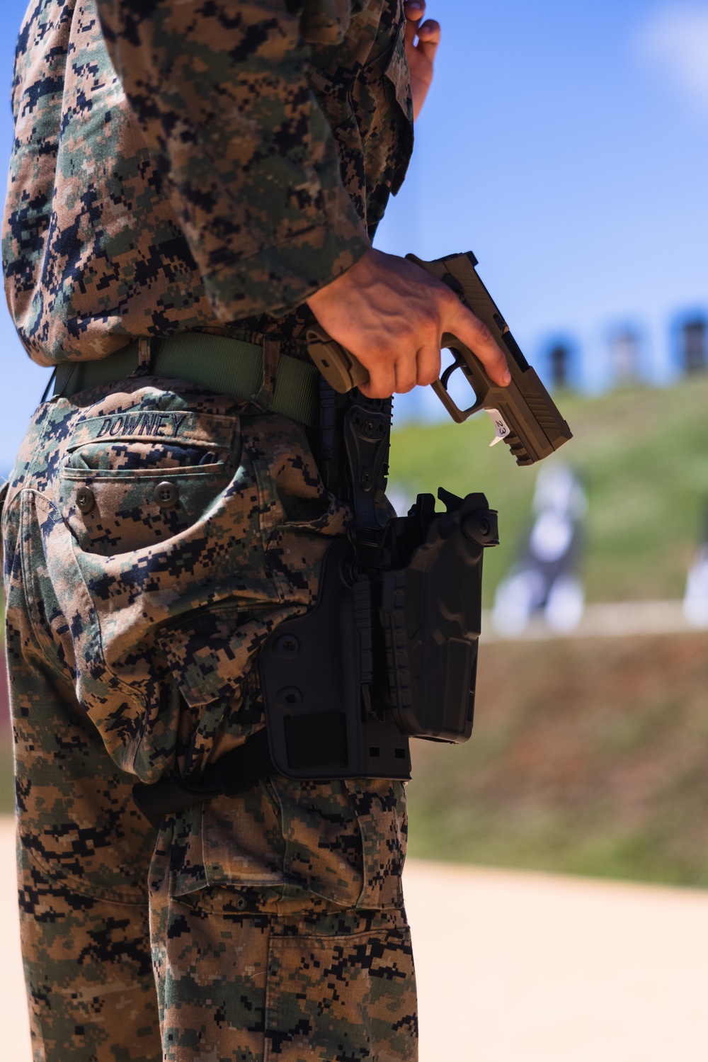 Camp Blaz, 3rd MLG Marines Participate in M-18 Range