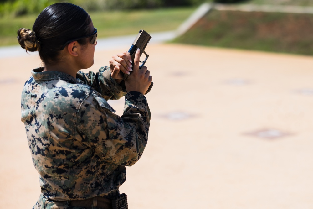 Camp Blaz, 3rd MLG Marines Participate in M-18 Range