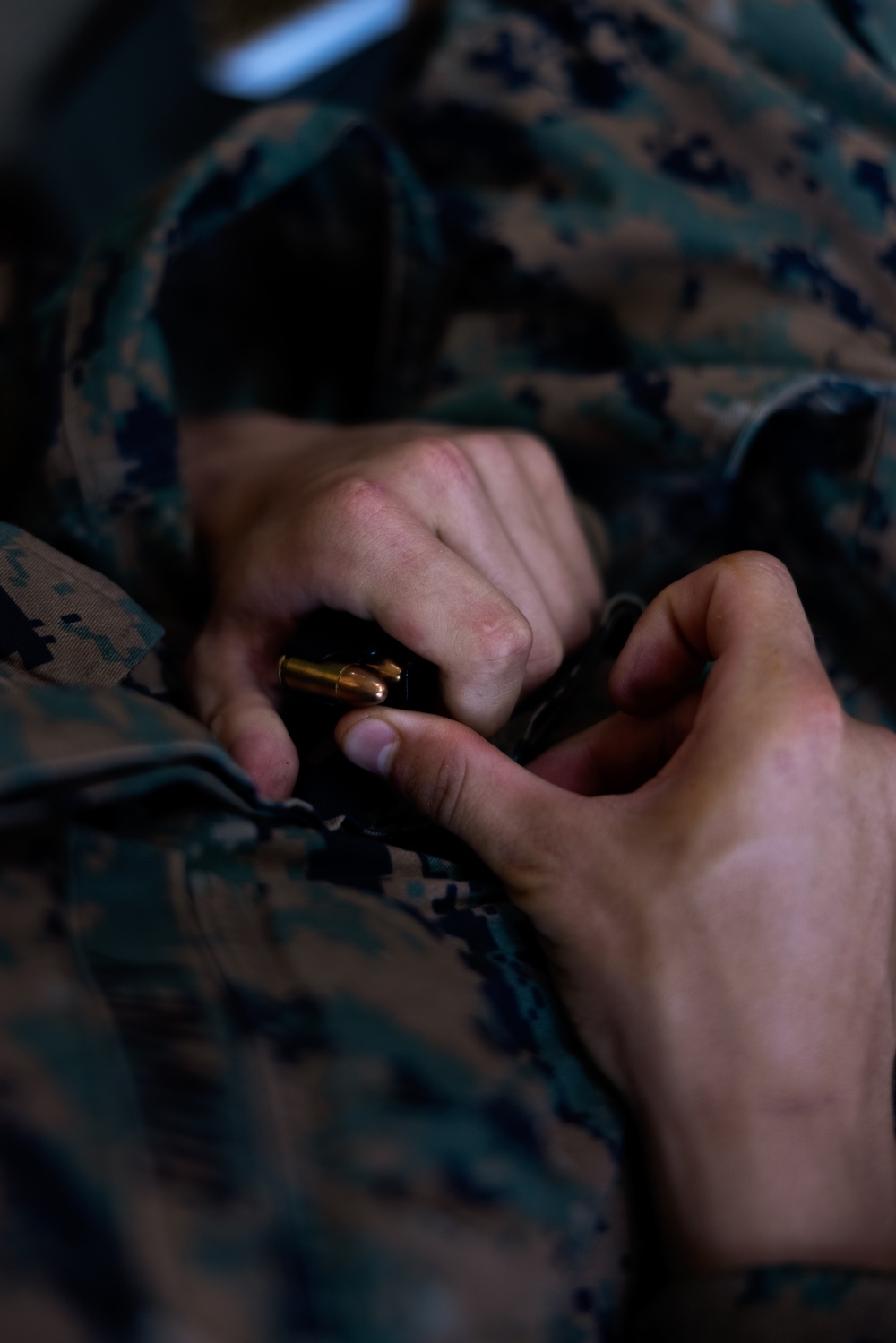 Camp Blaz, 3rd MLG Marines Participate in M-18 Range