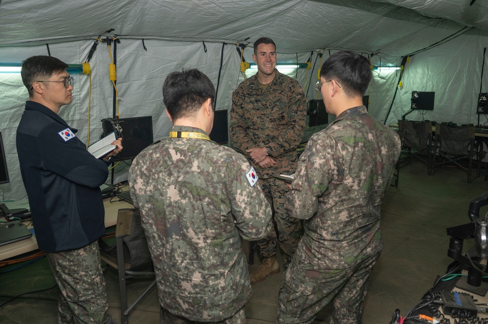 Marine Air Control Squadron 4 exchange best-practices during partner training