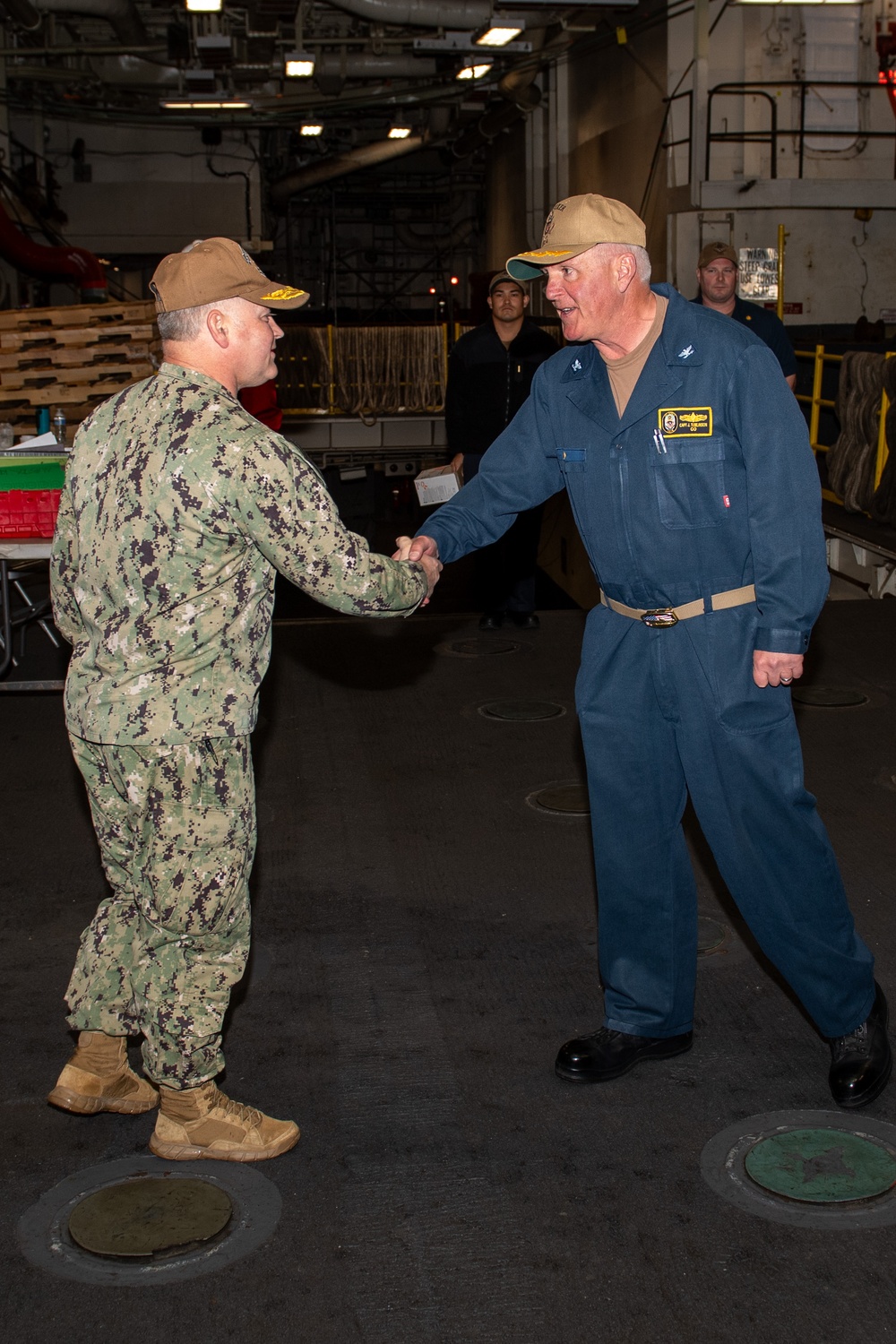ESG3 and OPNAV N95 visit Boxer