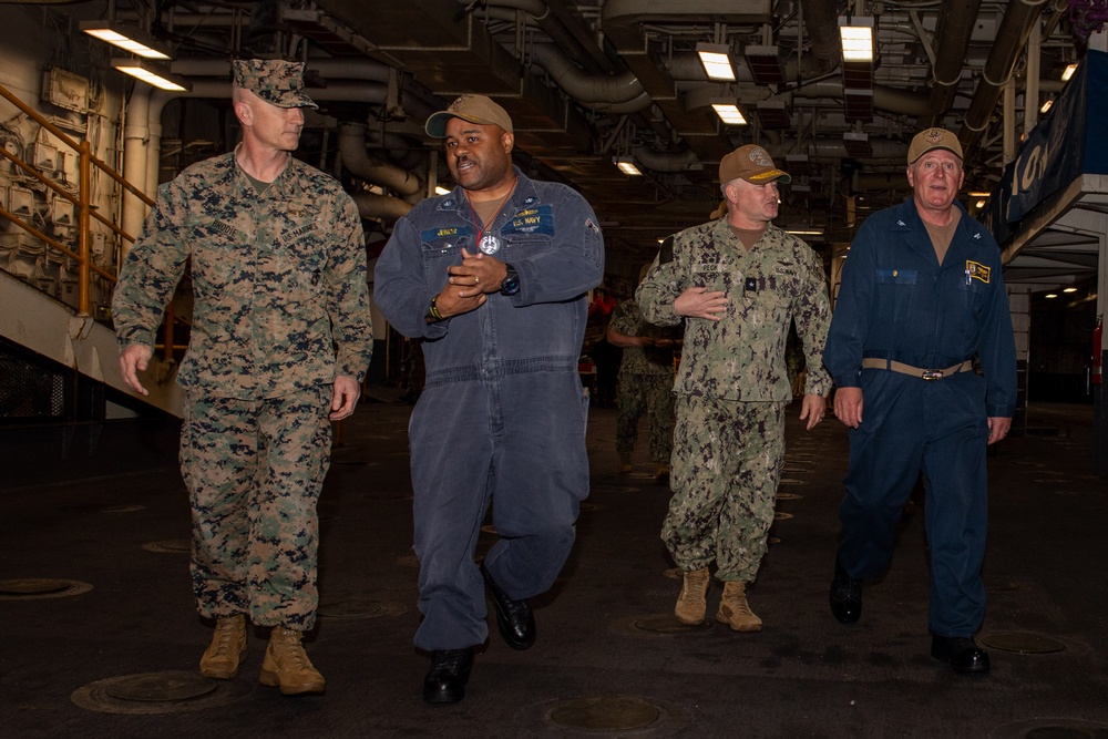ESG3 and OPNAV N95 visit Boxer