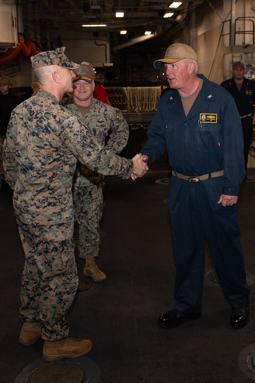 ESG3 and OPNAV N95 visit Boxer