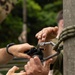 U.S. Marines Conducts One Rope Bridge Training during Jungle Leaders Course