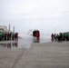 This is fire: U.S. Navy Sailors practice extinguishing fires.