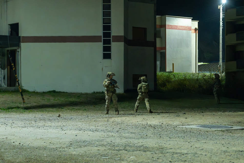 U.S, South Korean naval special operators conduct routine air-assault training