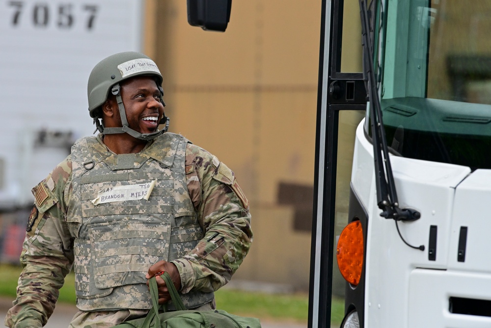 Skyway Chariot: Airmen simulate deployment to RAF Feltwell